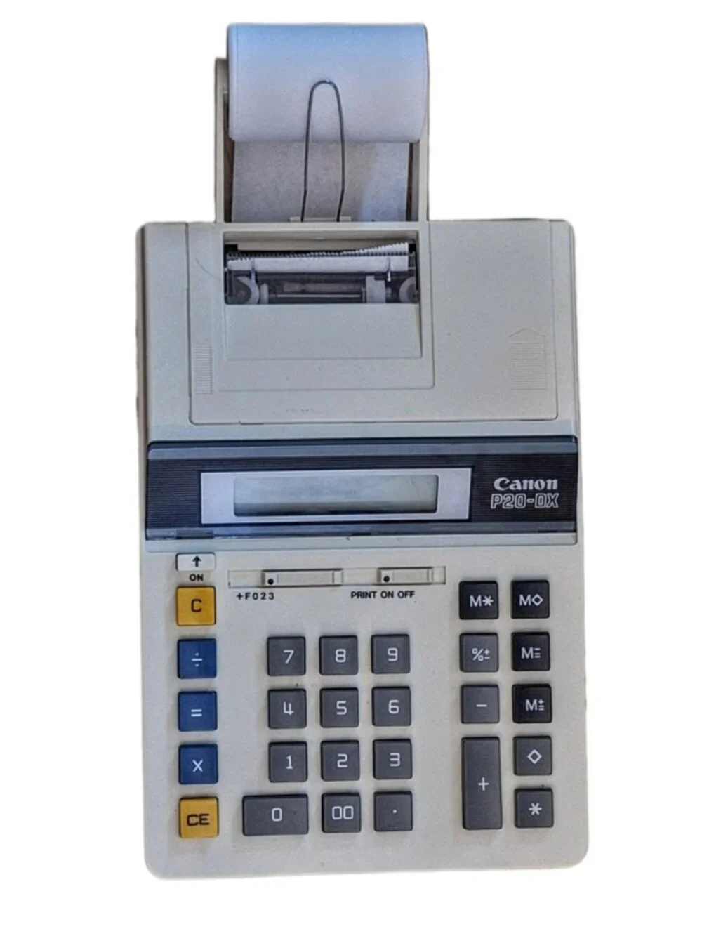 Canon P20-DX Electronic Printing Calculator in Excellent tested Condition